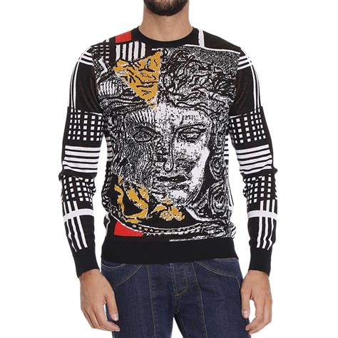 versace men hoodies|versace jumper men's sale.